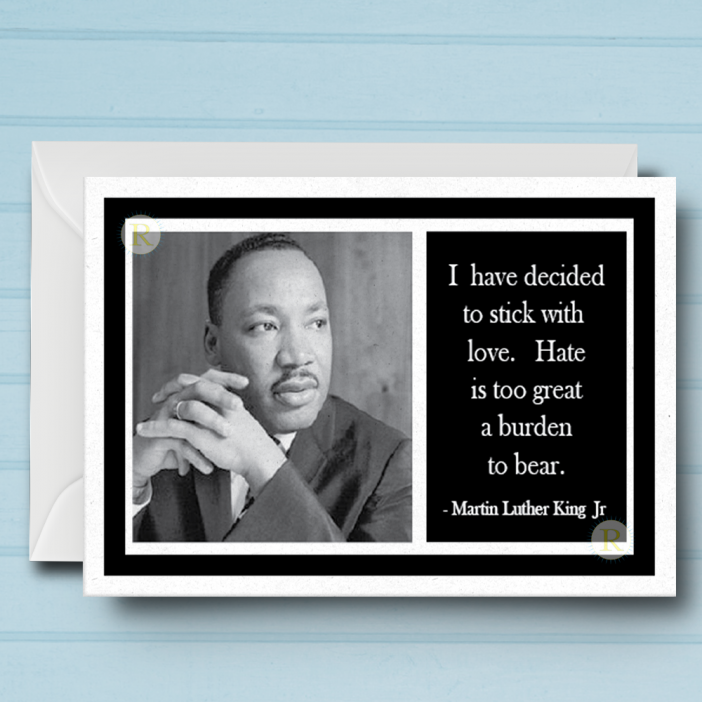 Martin Luther King Card